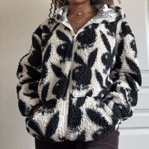 playboy sherpa jacket